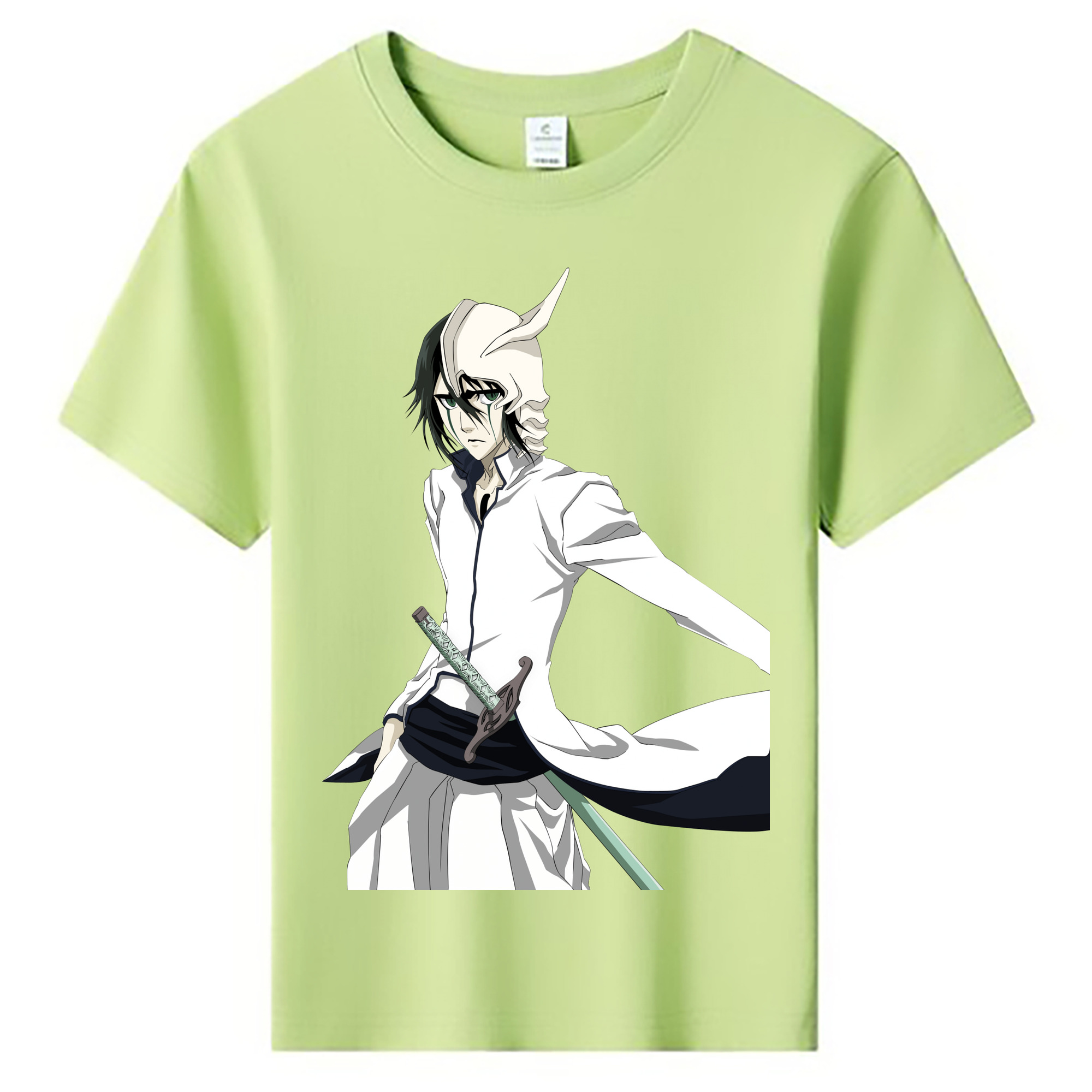 （画像用） ブリーチ ウルキオラ·シファー BLEACH Ulquiorra cifer 綿100％キッズTシャツ（フロントプリント）